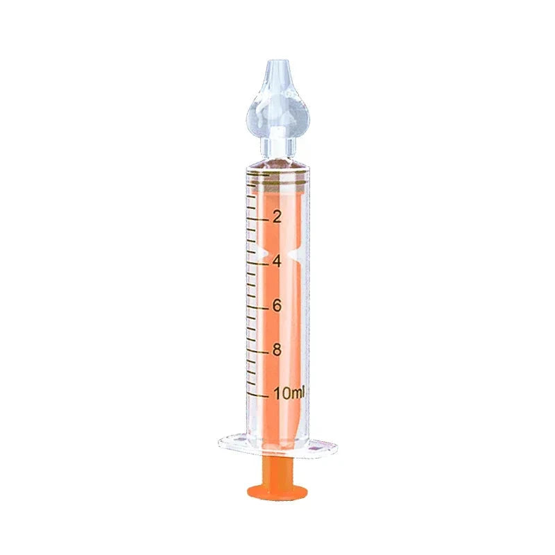 Baby Nasal Aspirator Syringe Nasal Irrigator Kids Nose Cleaner