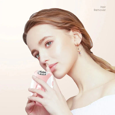 Kemei Rechargeable Women Electric Epilator For Facial And Body Hair Removal