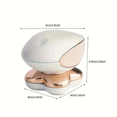 Rechargeable Lady Epilator For Face Legs Arms 4x Hair Removal Power