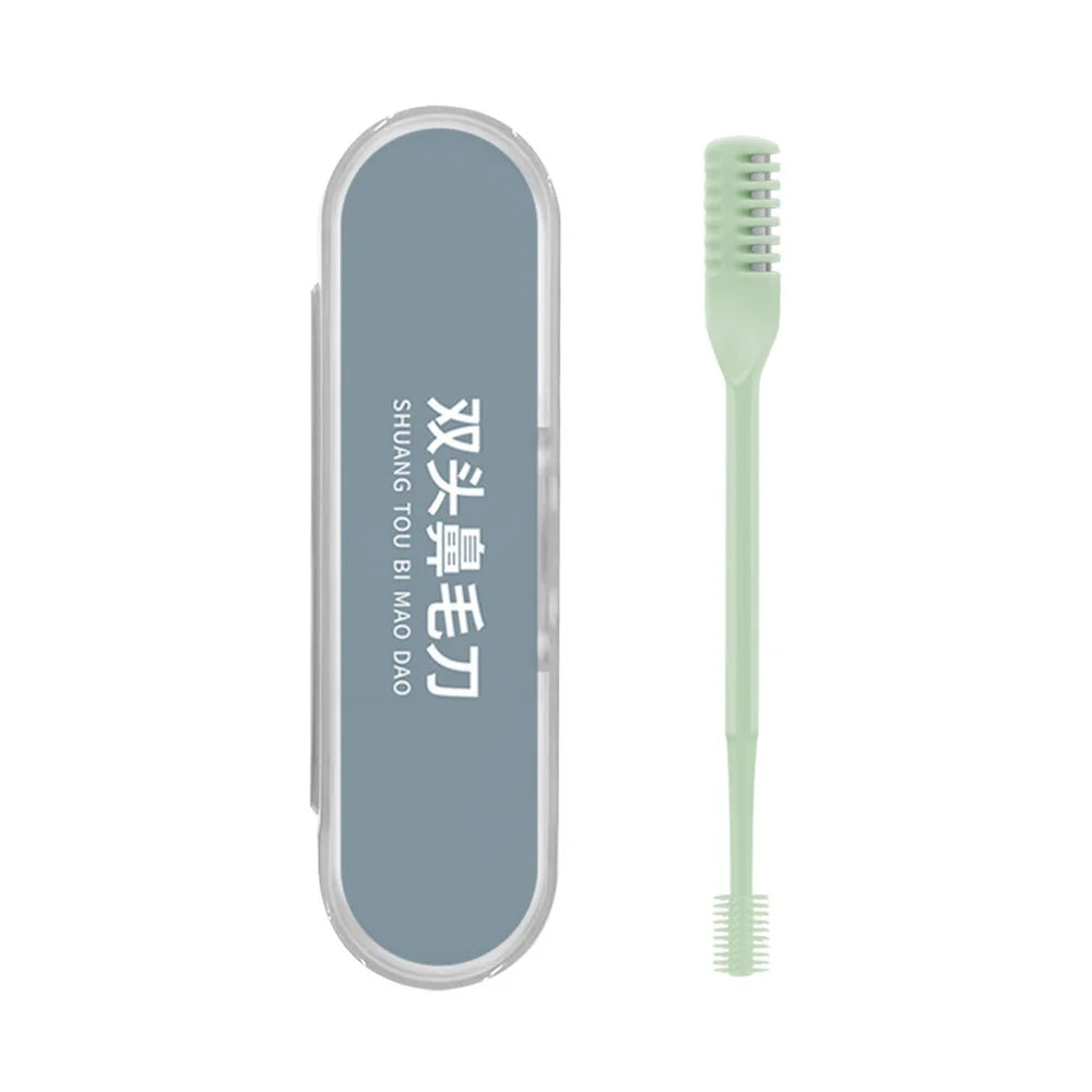 Rotating Nose And Ear Hair Trimmer Double Head Portable Groomer