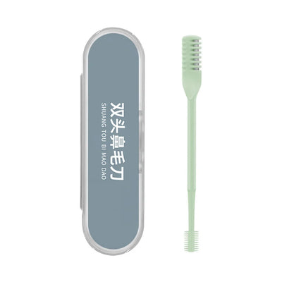Rotating Nose And Ear Hair Trimmer Double Head Portable Groomer