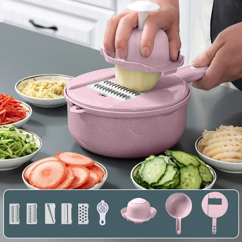 MultiChef Pro Kitchen Slicer For Precise All-in-One Food Cutting