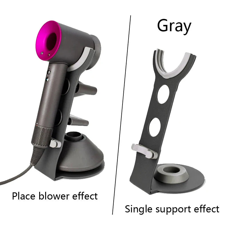 Hair Dryer Stand Holder Portable Bathroom Organizer Bracket For Dyson