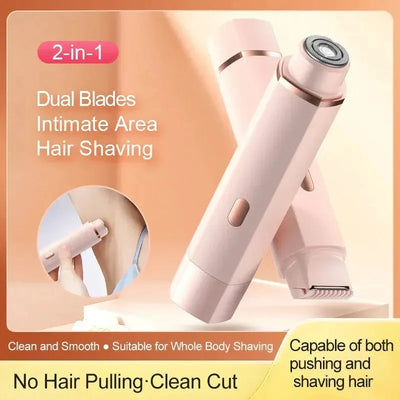 Women's Electric Shaver Double Head Hair Remover For Smooth Skin