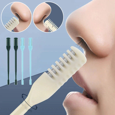 Rotating Nose And Ear Hair Trimmer Double Head Portable Groomer