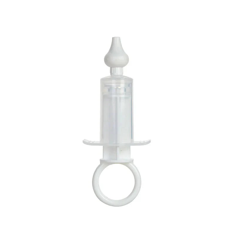Silicone Nasal Aspirator Baby Nose Cleaner Suction Syringe Irrigator