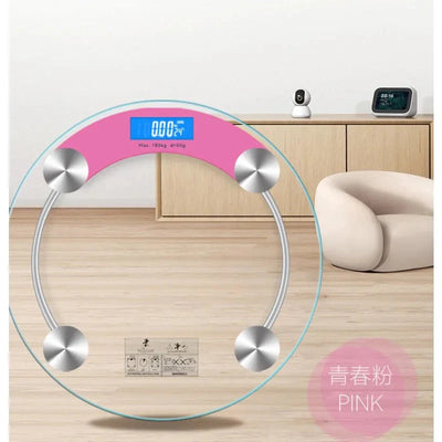 Digital Bathroom Scale LCD Electronic Body Weight Balance