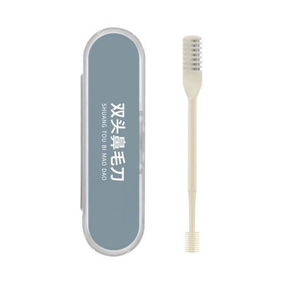 Rotating Nose And Ear Hair Trimmer Double Head Portable Groomer