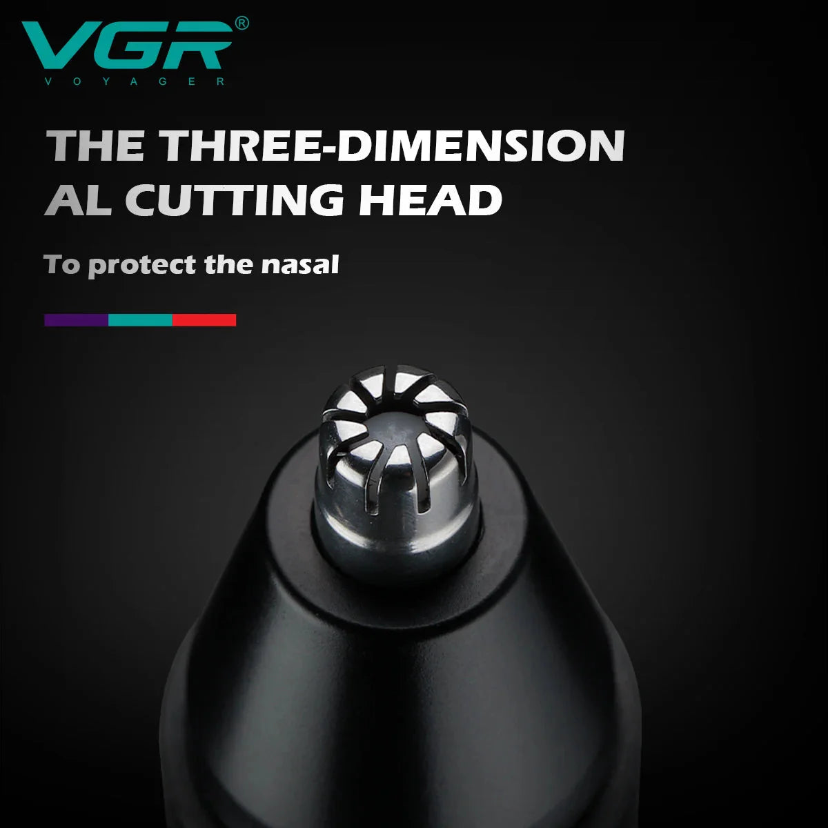 2in1 Washable Nose Hair Trimmer Electric Beard And Ear Groomer