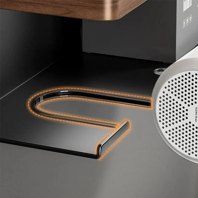 Hair Dryer Holder Bathroom Styling Organizer Blower Storage Rack