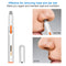 Electric Nose And Ear Hair Trimmer Portable Rotating Grooming Tool