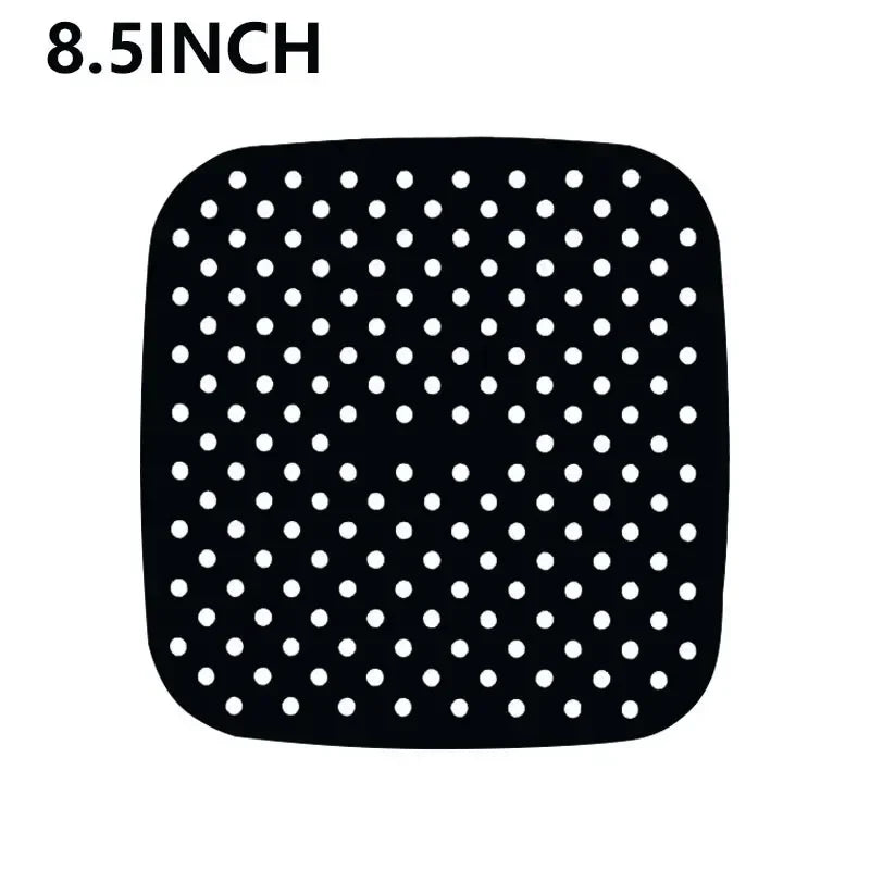 Reusable Silicone Air Fryer Liners Nonstick Heat Resistant Mats