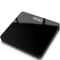 Gym Battery Digital Bathroom Scale Black Tempered Glass Weighing