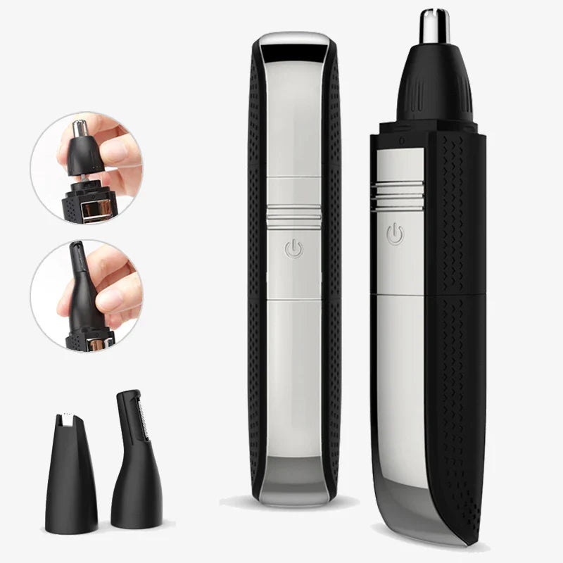 3 In 1 Men's Electric Nose Hair Trimmer Ear Eyebrow Grooming Kit
