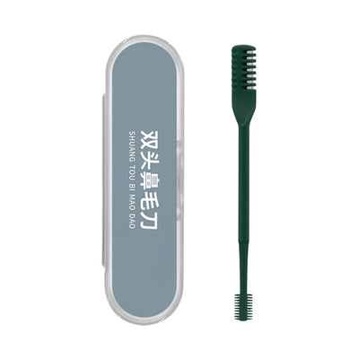 Rotating Nose And Ear Hair Trimmer Double Head Portable Groomer