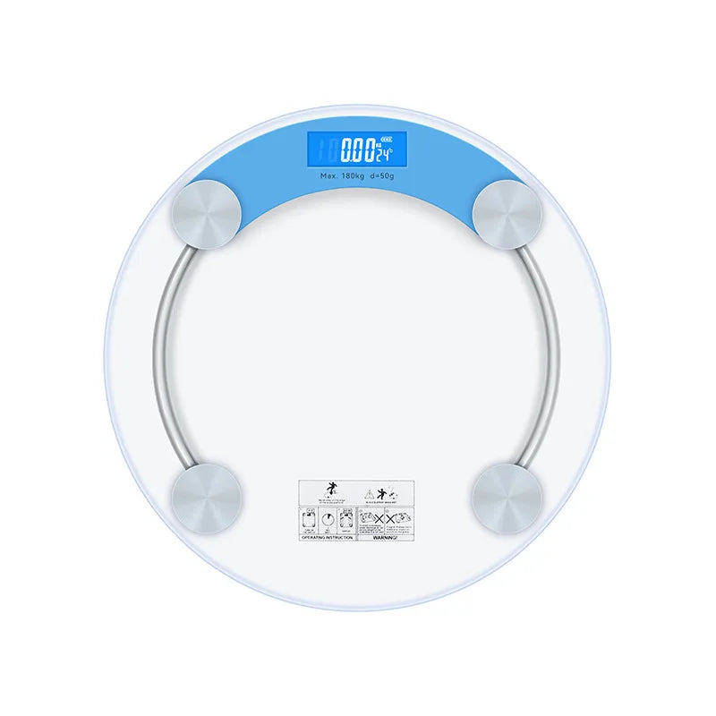 Digital Bathroom Scale LCD Electronic Body Weight Balance