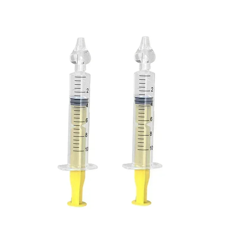 Baby Nasal Aspirator Silicone Nose Cleaner Syringe For Kids