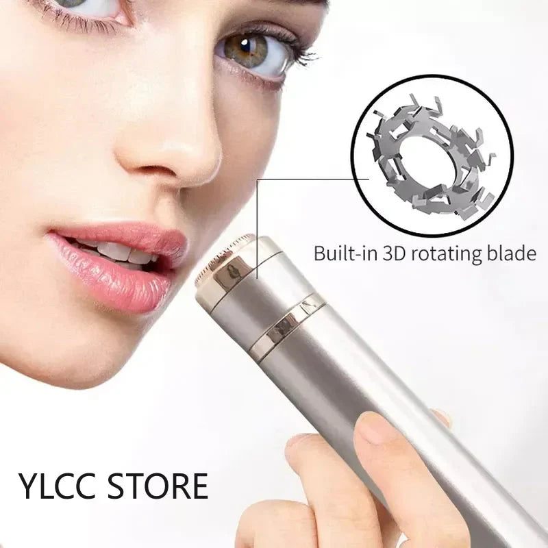 Facial Hair Remover For Women Electric Rechargeable Epilator Shaver