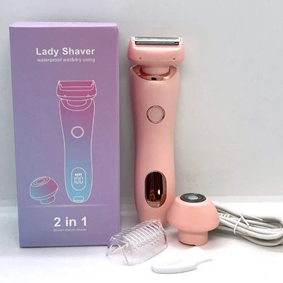 Women's Electric Shaver Bikini Trimmer For Face Underarms Legs Body