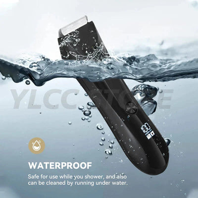 Men Intimate Area Hair Trimmer Safety Razor Clipper Grooming Tool