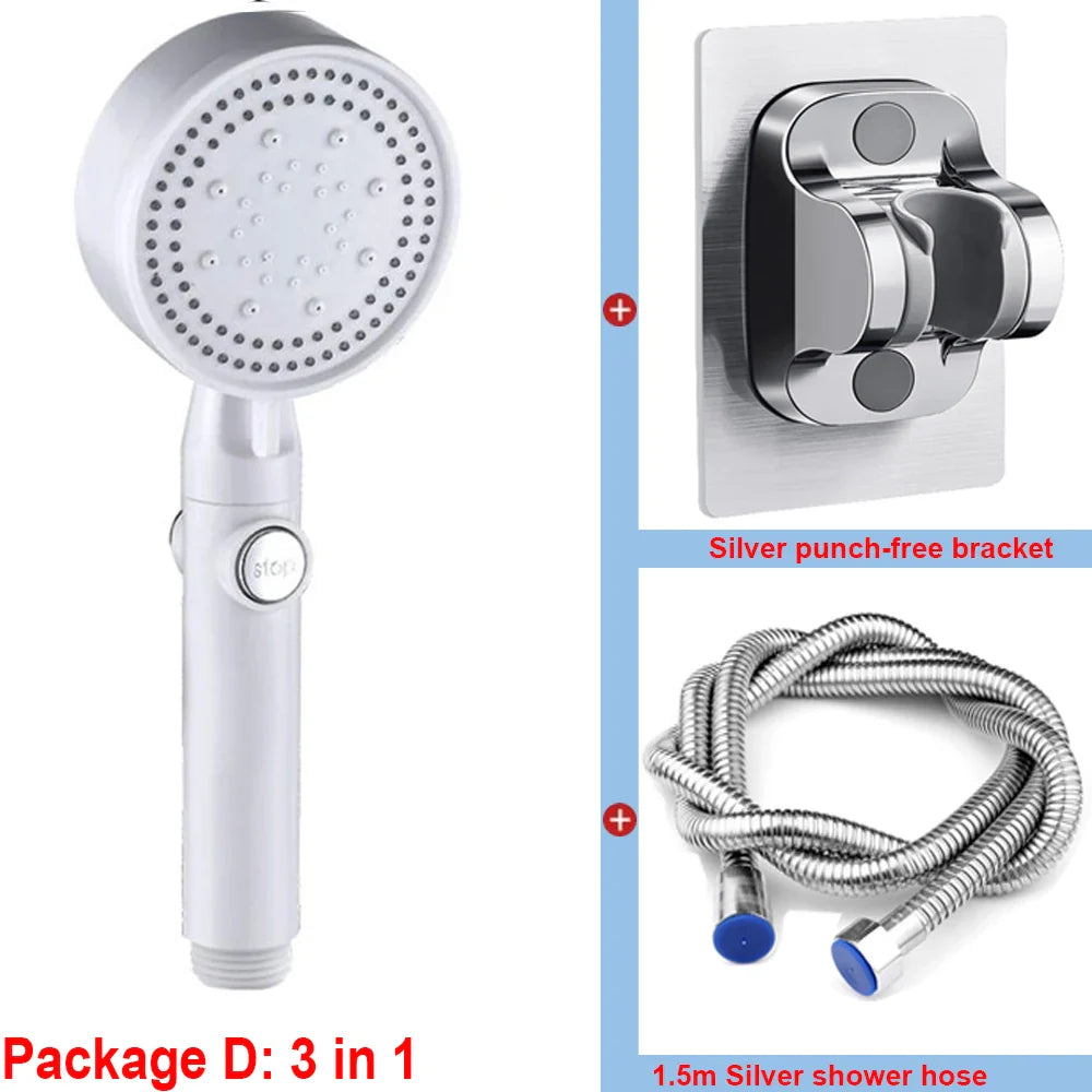 G1/2 Bathtub Shower Faucet Hot Cold Water Mixing Valve Set