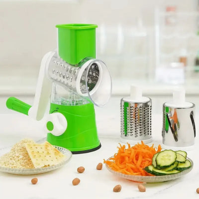 SliceMaster Rotary Grater 5-in-1 Kitchen Tool For Easy Grating