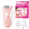 Kemei Rechargeable Women Electric Epilator For Facial And Body Hair Removal