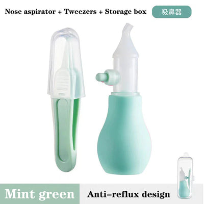 Baby Nasal Aspirator Infant Nose Cleaner Rhinitis Irrigator Syringe