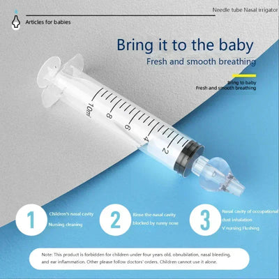Baby Nasal Aspirator 10ML 20ML Soft Silicone Nose Cleaner