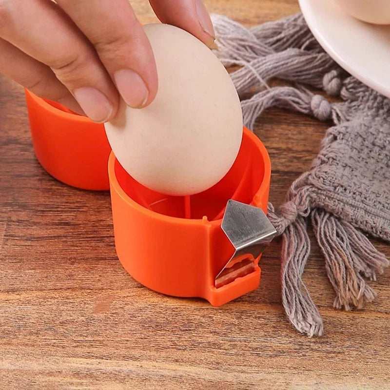 EggSnap Handheld Eggshell Separator For Easy Perfect Cracking