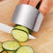 Stainless Steel Finger Guard For Safe Vegetable Cutting Protection