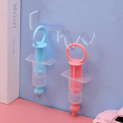 Silicone Nasal Aspirator Baby Nose Cleaner Suction Syringe Irrigator
