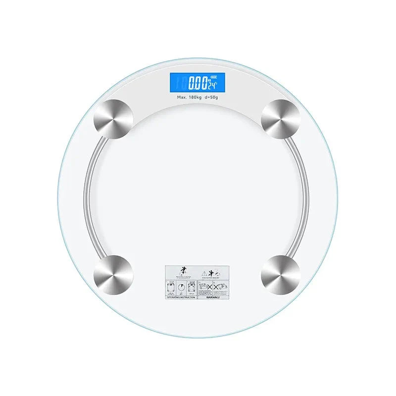 Digital Bathroom Scale LCD Electronic Body Weight Balance