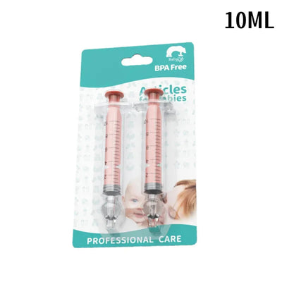 Baby Nasal Aspirator 10ML 20ML Soft Silicone Nose Cleaner Syringe
