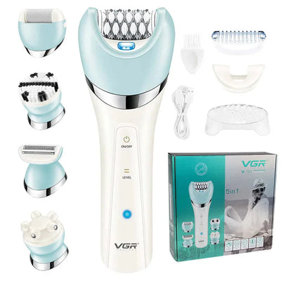 Women Electric Shaver Epilator For Legs Body Wet Dry Bikini Trimmer