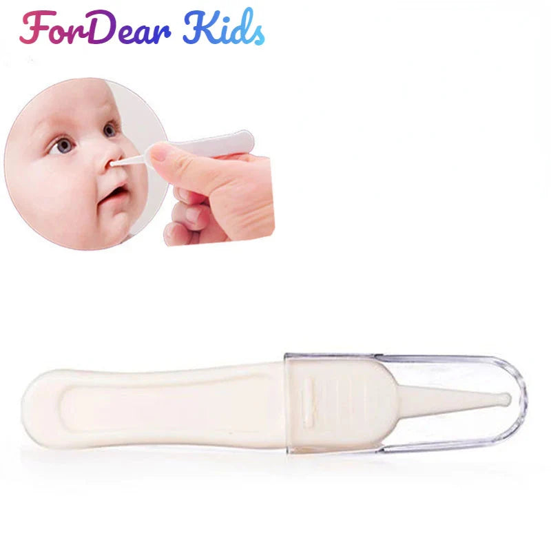 Baby Safety Tweezers Plastic For Nose And Ear Cleaning Care