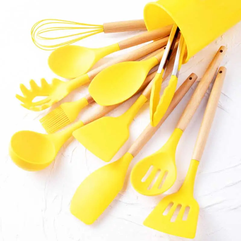 ChefEase Elite 12pcs Kitchen Utensil Set For Cooking