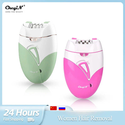 CkeyiN Women's Electric Shaver Painless Hair Removal Device