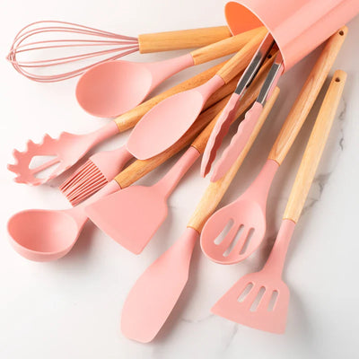 ChefEase Elite 12pcs Kitchen Utensil Set For Cooking