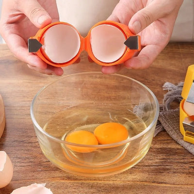 EggSnap Handheld Eggshell Separator For Easy Perfect Cracking