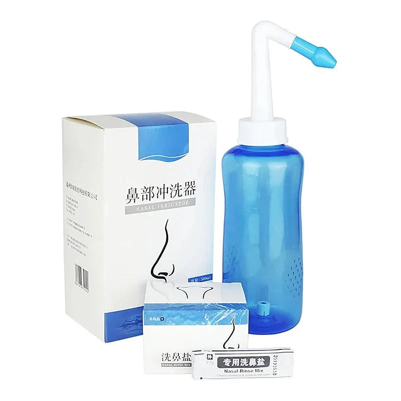 Nasal Irrigator Cleaner For Adults And Children Moisturizes And Protects