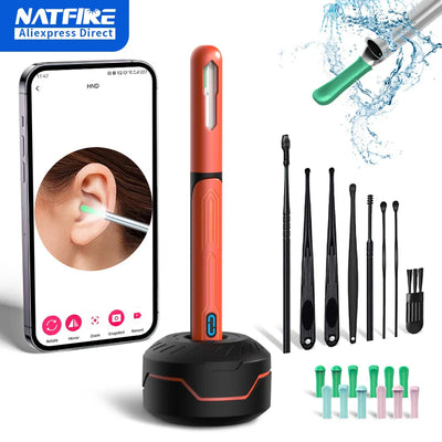 Ear Cleaner With Camera USB C Charging Otoscope Endoscope Set