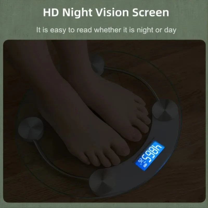 Bathroom Scale With LCD Display For Accurate Body Weight Measurement