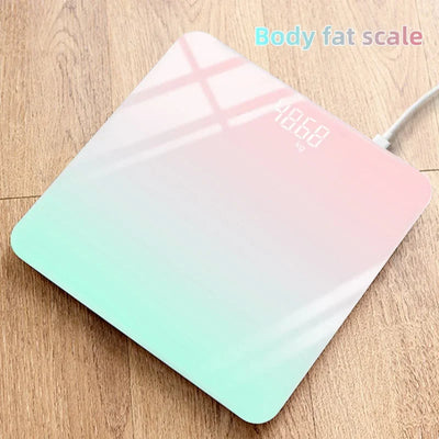 Smart Bathroom Scale Digital LCD Electronic Body Weight Monitor