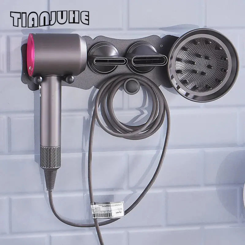 Wall Mount Hair Dryer Holder Magnetic Bracket For Dyson Supersonic