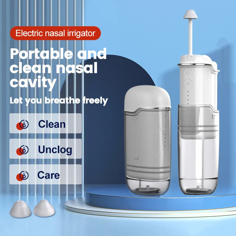 Nose And Ear Trimmer With 180 Degree Rotation And 500ml Nasal Wash