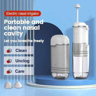 Nose And Ear Trimmer With 180 Degree Rotation And 500ml Nasal Wash