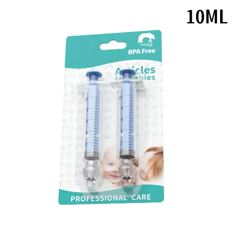 Baby Nasal Aspirator 10ML 20ML Soft Silicone Nose Cleaner