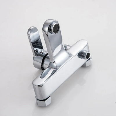Triple Shower Faucet Decorative Covers Set For Bathroom Hot Cold Water