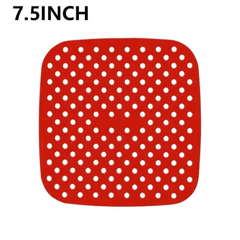 Reusable Silicone Air Fryer Liners Nonstick Heat Resistant Mats